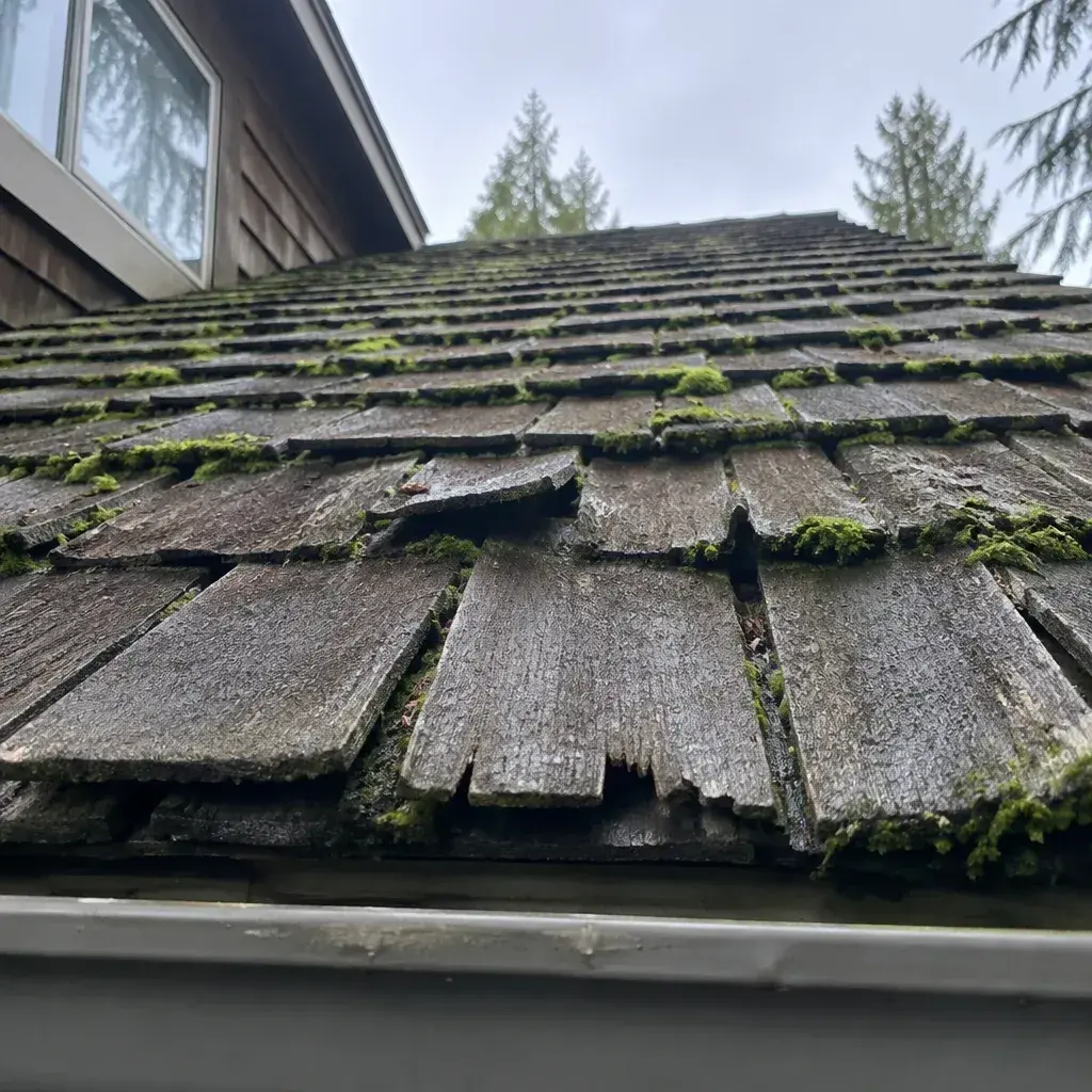 Wood Shake Roof Leak Repair roof leak repair in Gresham, OR
